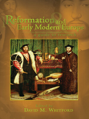 cover image of Reformation and Early Modern Europe